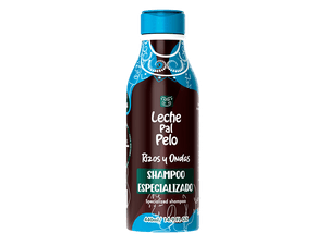 SHAMPOO AFRO LECHE PAL PELO*440ML RIZOS Y ONDAS