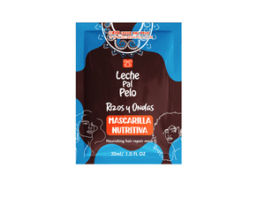 MASCARILLA CAPILAR NUTRITIVA LECHE PAL PELO*30ML RIZOS Y ONDAS