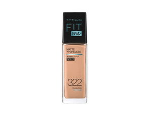 BASE MAYBELLINE*30ML FITME #322 HONEY MIEL MATTE+PORELESS