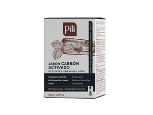JABON PILI*100G CARBON ACTIVADO