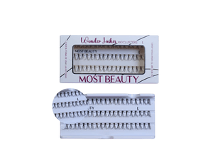 PESTANAS INDIVIDUALES  M/BEAUTY LONG*60UND CLUSTERS