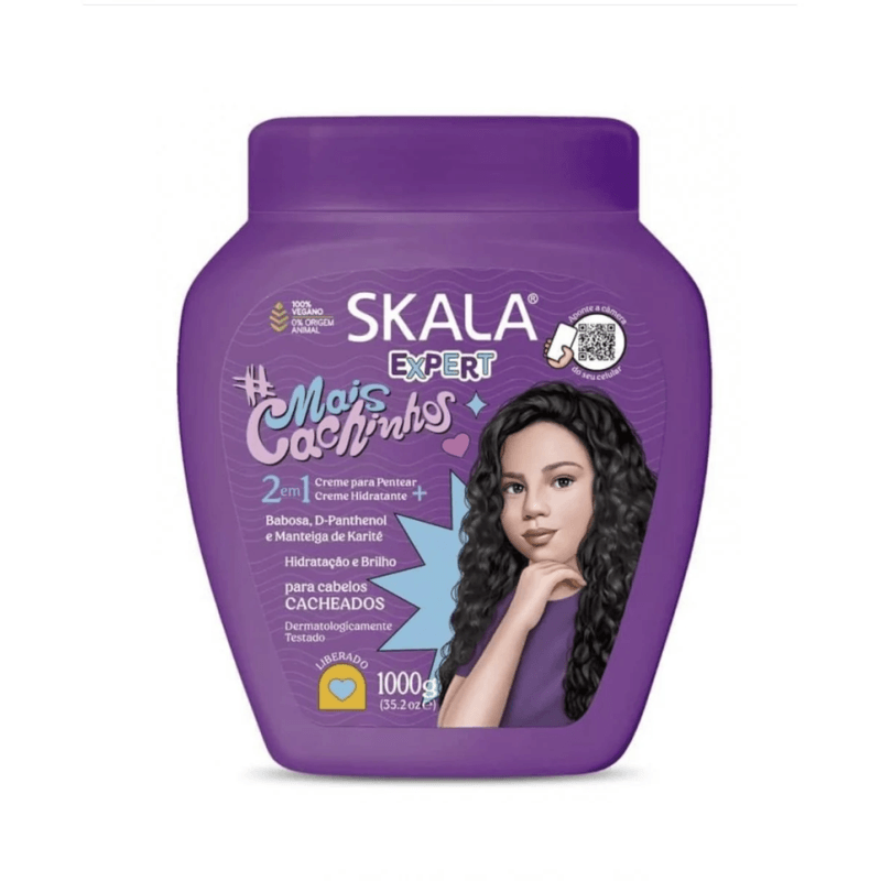 Straight Hair Skala Alisado Crema Acondicionadora Extra Lisos 1000