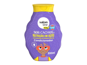 ACONDICIONADOR SALON LINE*300ML SOS CACHOS KIDS