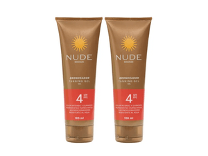 BRONCEADOR NUDE*120ML GEL *2UNI