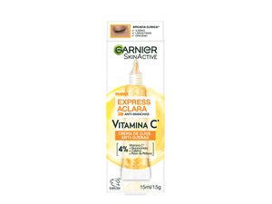 CREMA FACIAL GARNIER*15ML CONTORNO VITAMINA C