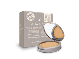 POLVO COMPACTO ANA MARIA*15G CANELA ACLARANTE