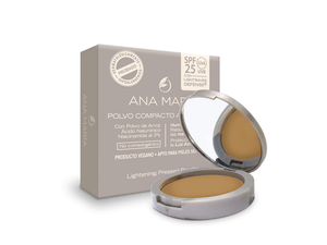 POLVO COMPACTO ANA MARIA*15G COCOA ACLARANTE