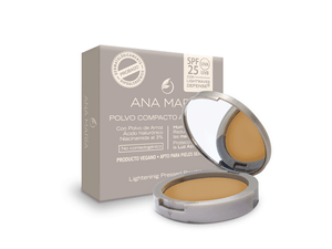 POLVO COMPACTO ANA MARIA*15G MOCCA ACLARANTE