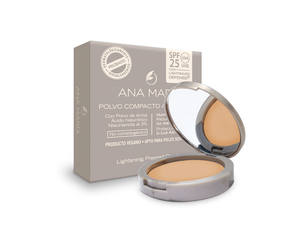 POLVO COMPACTO ANA MARIA*15G NATURAL ACLARANTE