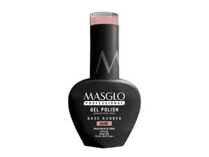 ESMALTE MASGLO*14ML SEMI BASE RUBBER NUDE