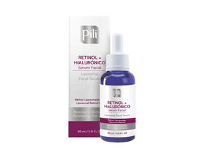 SERUM FACIAL PILI*30ML RETINOL + HIALURONICO
