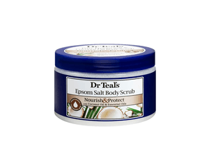 EXFOLIANTE DR TEALS*454G SAL ROSA DEL HIMALAYA Y ACEITE DE COCO