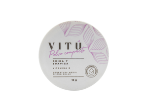 POLVO COMPACTO VITU*12G VITAMINA E MACADAMIA