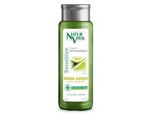 SHAMPOO NATUR VITAL*300ML SENSITIVE CABELLO GRASO