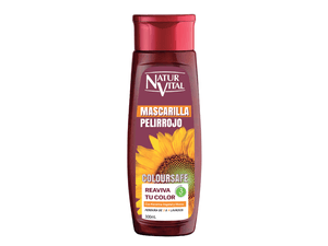 MASCARILLA MATIZANTE NATUR VITAL *300ML PELIROJOS