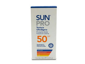 BLOQUEADOR SUNPRO*50ML FACIAL TEXTURA ULTRALIGERA 50SPF