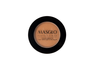 POLVO MASGLO*10G PERFECTION 2 OSCURO COMPACTO