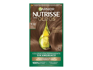 TINTE GARNIERX60ML NUTRISSE 7.12 RUBIO CENIZO NACARADO