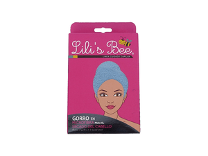 GORRO BANO LILISxund M/FIBRA AZUL CL