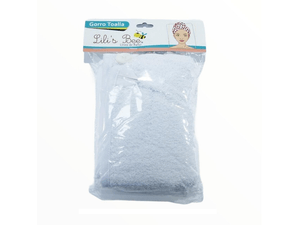 GORRO BANO LILISxund TOALLA BLANCO