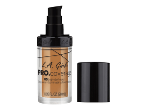 BASE L.A GIRLx28ml COVERAGE WARM BEI