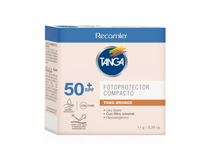 BLOQ TANGAx11g FAC SPF50 BRONCE POLV