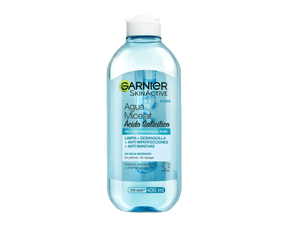 AGUA MICELAR GARNIERx400ml ACIDO SALICIL