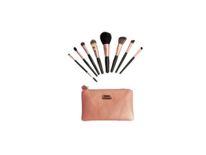 BROCHA ATENEAx8und K6 COSMETIQUERA SET