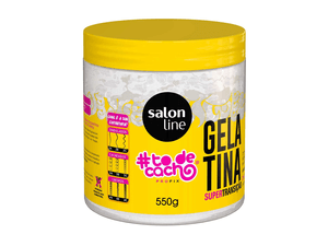 GEL CAPILAR SALON LINEx550g TODO CACHO TRANSICAO