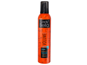 ESPUMA CAPILAR LADY BELLAx300ml FIJACION SUPER FUERTE