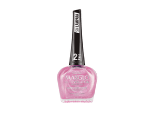 ESMALTE MASGLOx13.5ml EFECTO GEL VISOS ROSA
