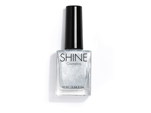 ESMALTE SHINEx10ml 17 GLITTER SILVER