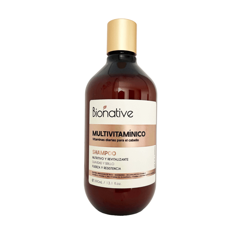 SHAMPOO BIONATIVEx390ml MULTIVITAMINICO-1754001096926