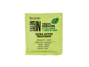 TRATAMIENTO CAPILAR SALON INx30g VEGAN KERATIN ULTRA COLLAGEN ULTRACTIVE