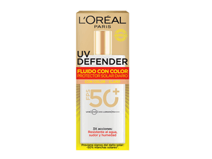 BLOQUEADOR LOREALx40g FACIAL CLARO FLUIDO/INVISIBLE