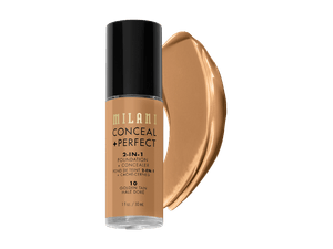 BASE MILANI CONCEAL +PERFECT 10 GOLDEN TAN 30ml