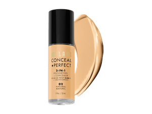 BASE MILANI CONCEAL +PERFECT 02 NATURAL 30ml