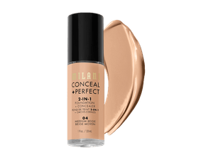 BASE MILANI CONCEAL +PERFECT 04 MEDIUM BEIGE 30ml